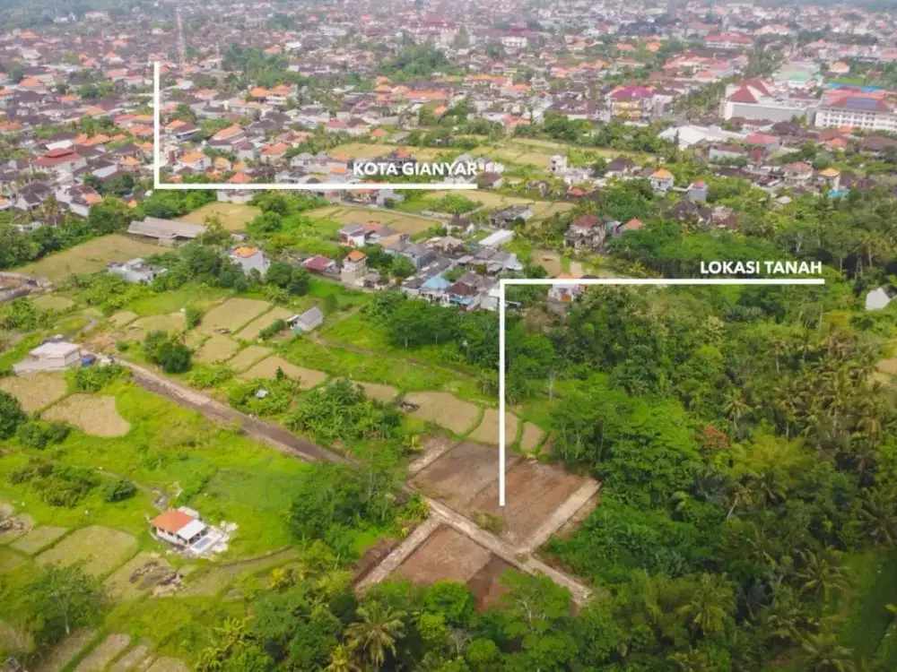 Tanah Kavling Strategis di Beng Gianyar Bali