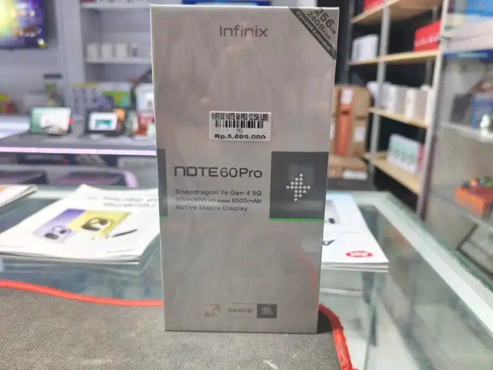 INFINIX NOTE 60 PRO 5G RAM 12/256GB ATLANTIS DAHSYAT