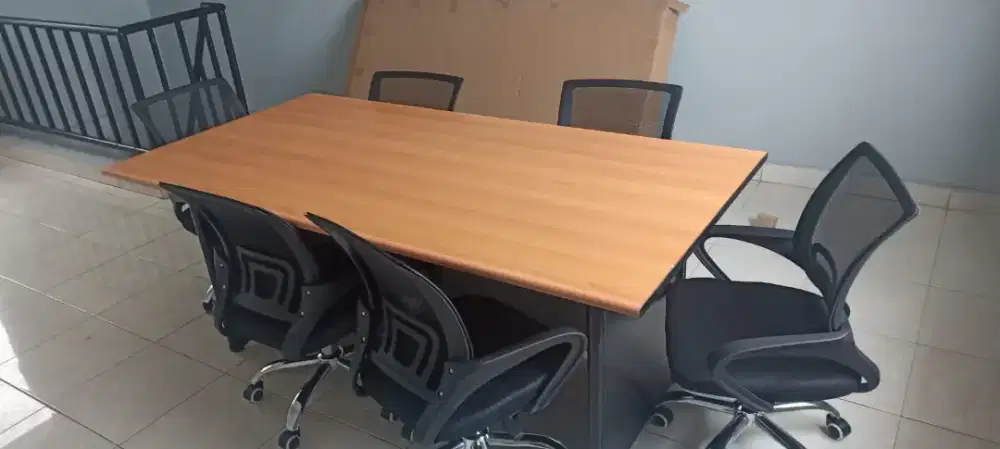 Meja Rapat Kerja, Meja Rapat Kantor Baru Free Ongkir Pasang Baru