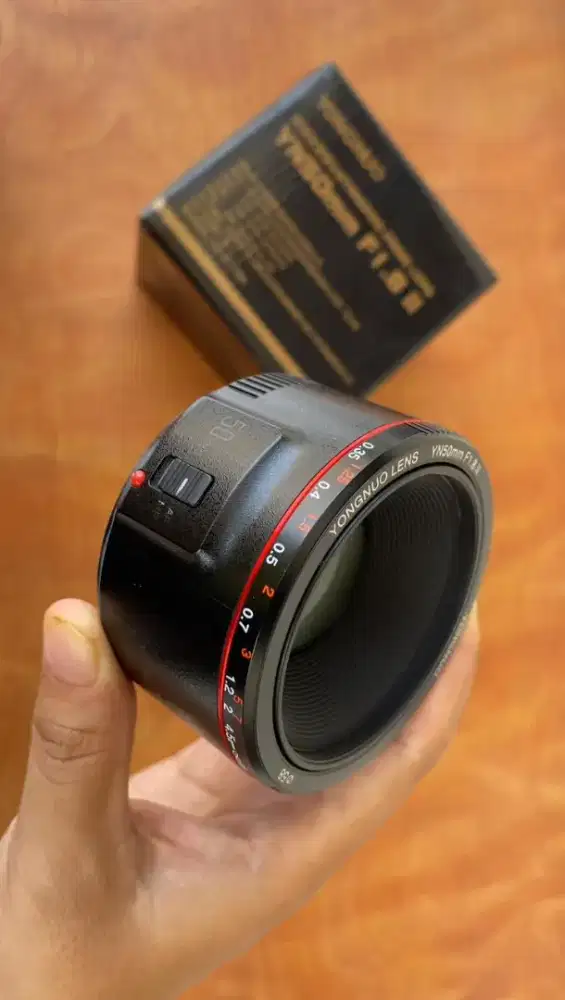 Lensa Fix YN Canon 50mm Mark II