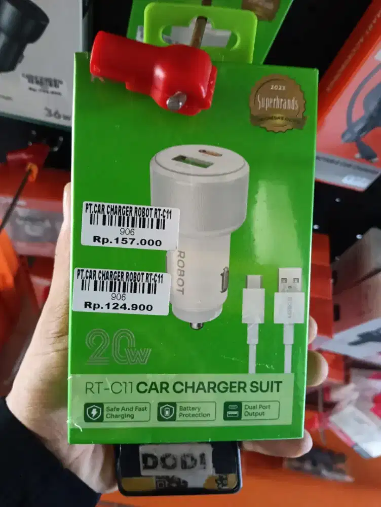 CAR CHARGER ROBOT RT-C11 |ATLANTIS DAHSYAT