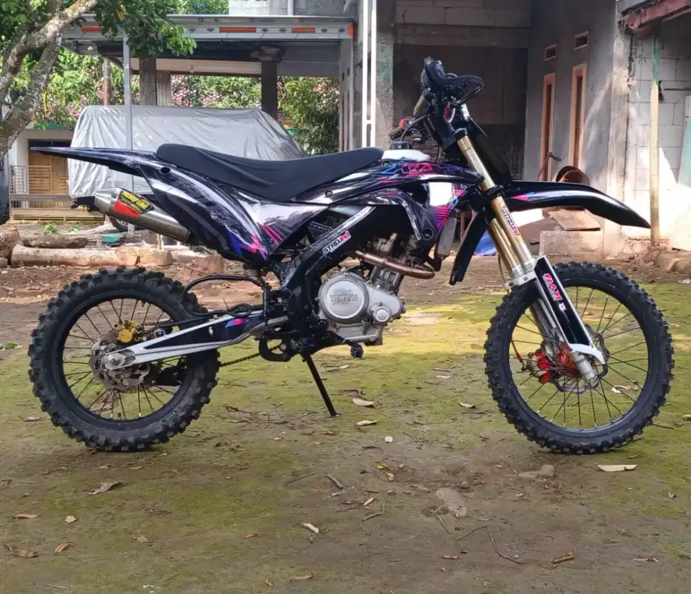 KlX trail sudah boreup