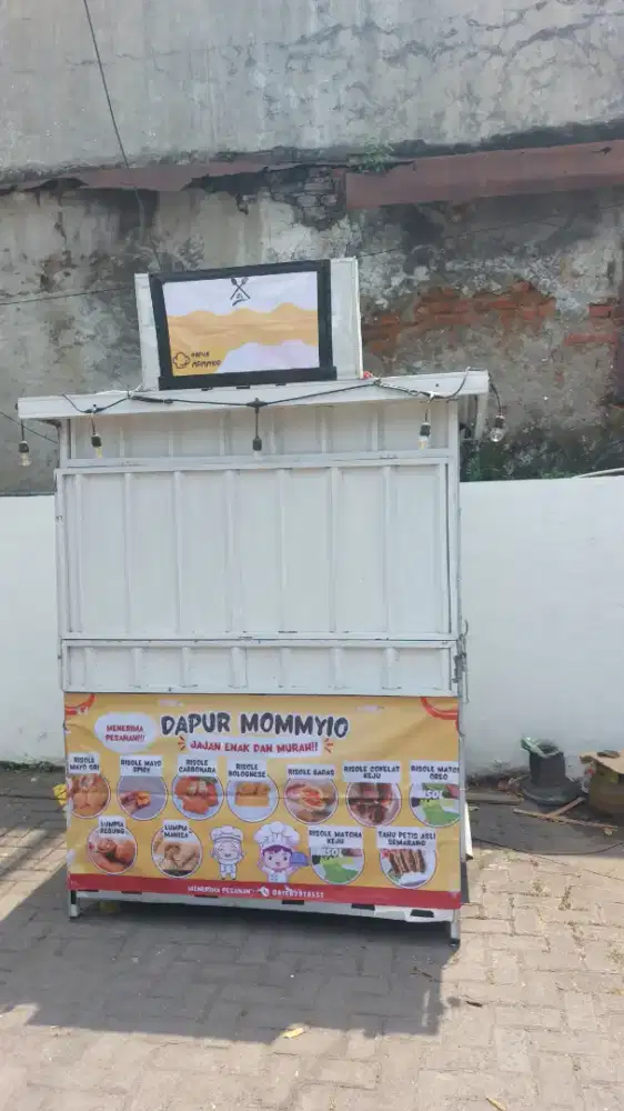 Rombong jualan 1,5x1