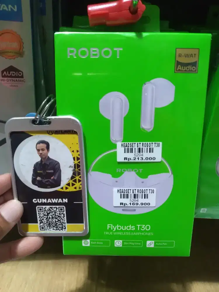 Headset BT ROBOT T30 ATLANTIS DAHSYAT