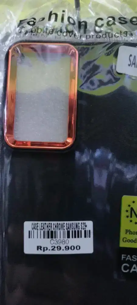 CASE LEATHER CHROME SAMSUNG S23FE