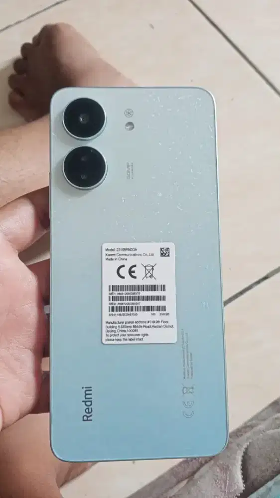 jual aja redmi 13 c  ram 8/256 hp onli batangan mulus no minus