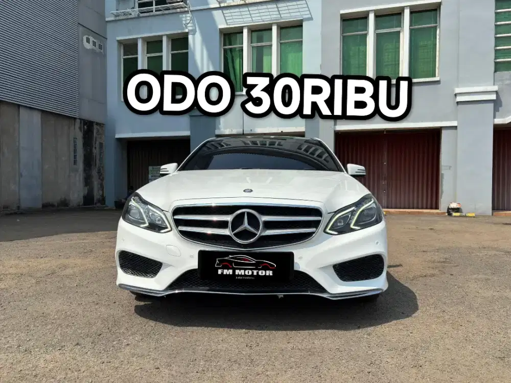Mercy Mercedes Benz E400 AMG 2014 AT 3.0, Odo 30Ribu, Pajak Panjang