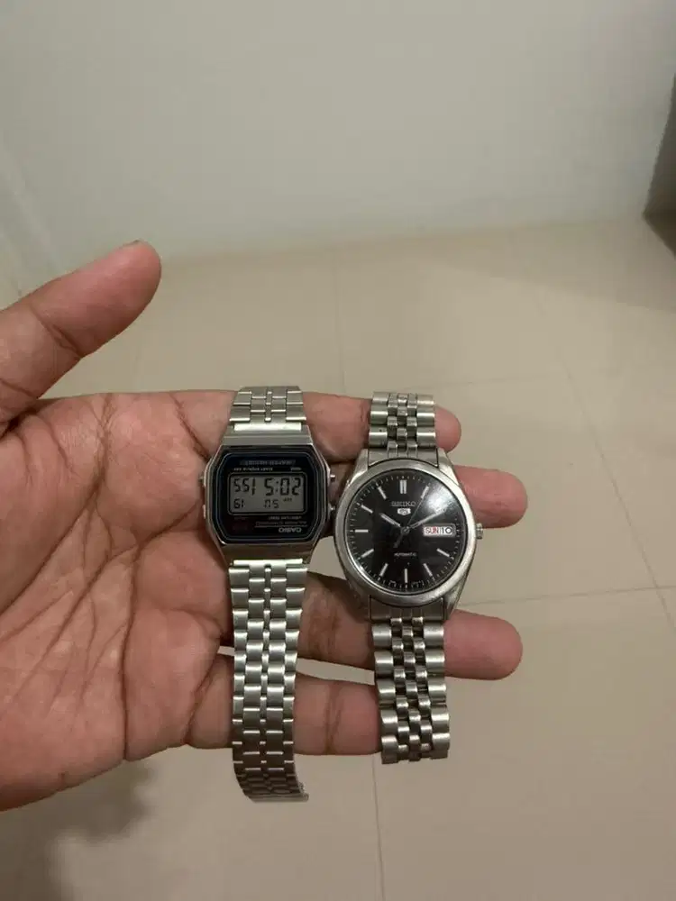 Seiko dan casio bekas
