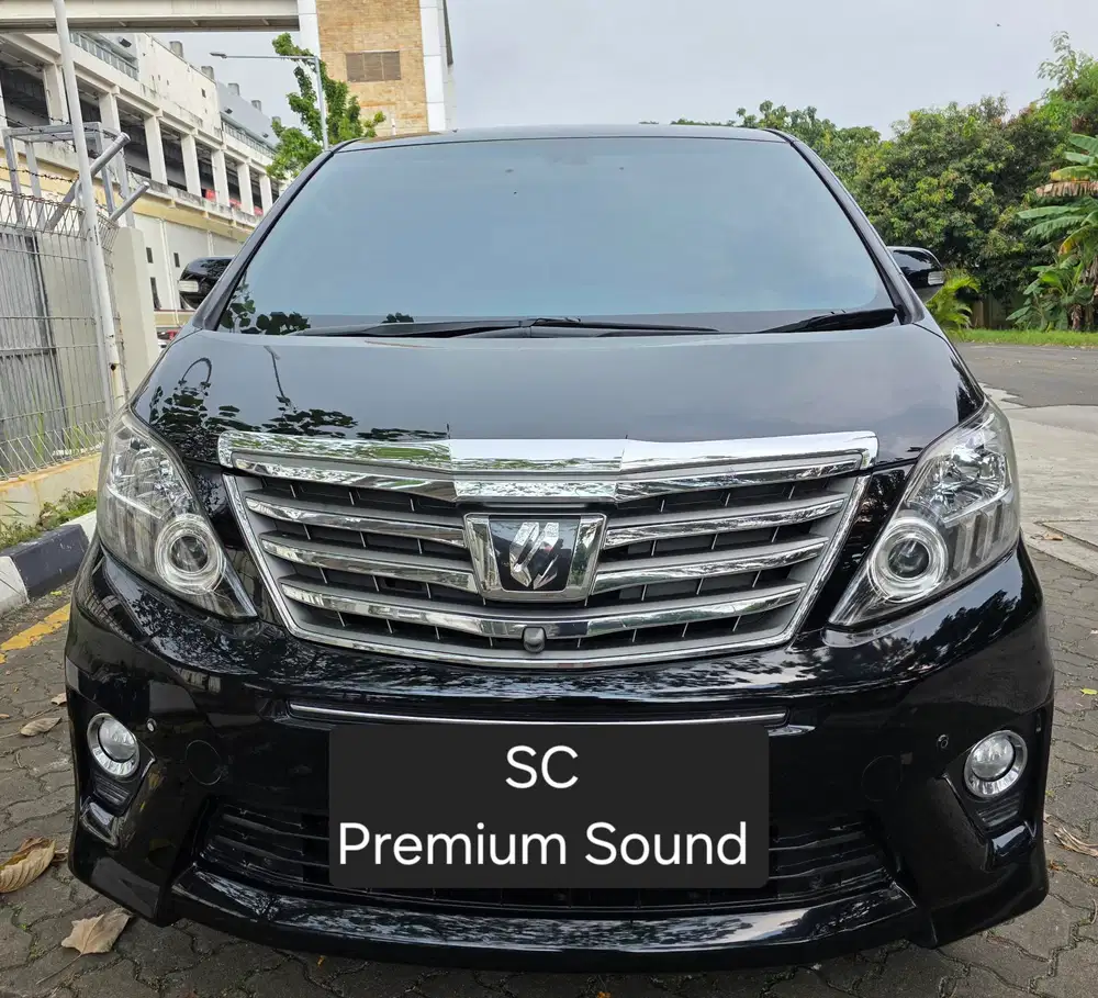 Alphard SC Premium Sound 2015 istimewa