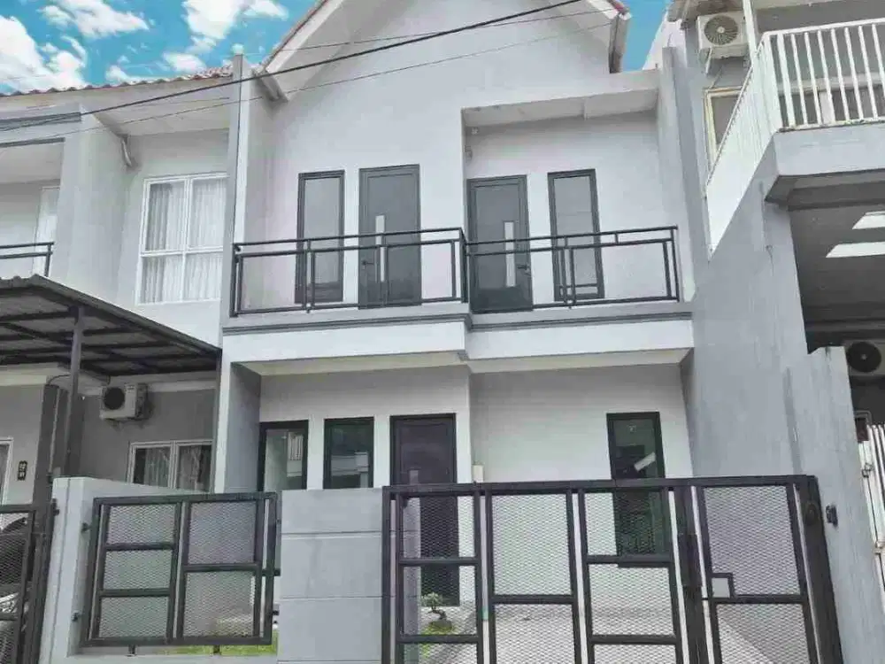 RUMAH FULL RENOV GRATIS KITCHEN SET,ADA TAMAN SAMPING 5 MENIT KE TOL BSD. BISA KPR SIAP HUNI DI KENCANA LOKA, BEBAS BANJIR