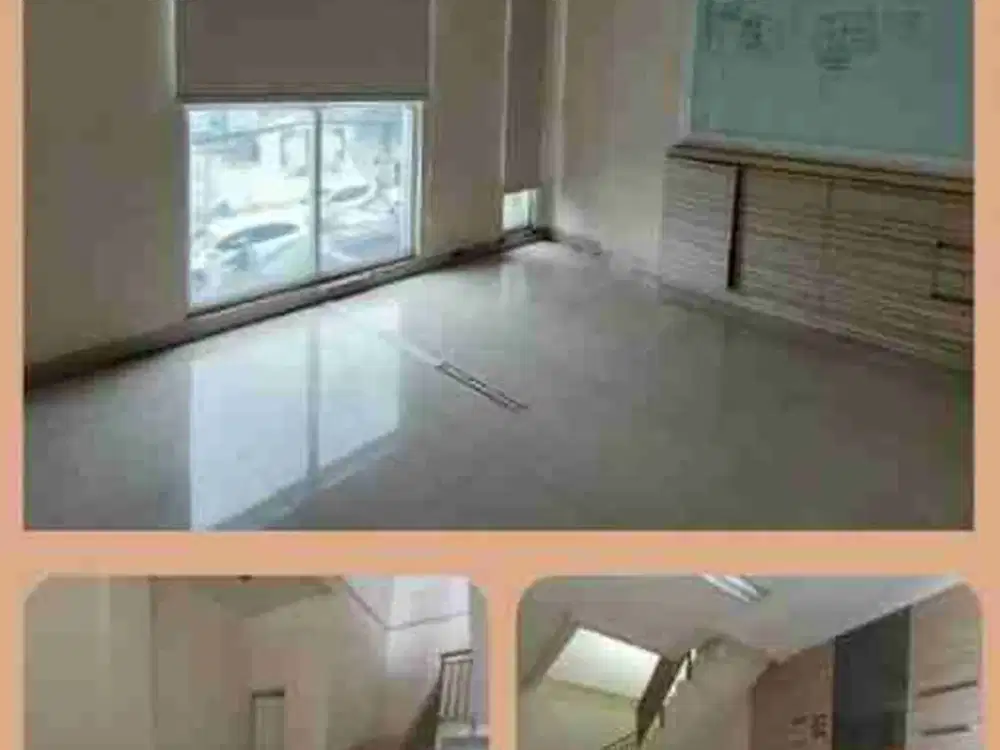 Disewakan Ruko 3 lantai Lokasi Ramai dan Strategis di jln Sunda