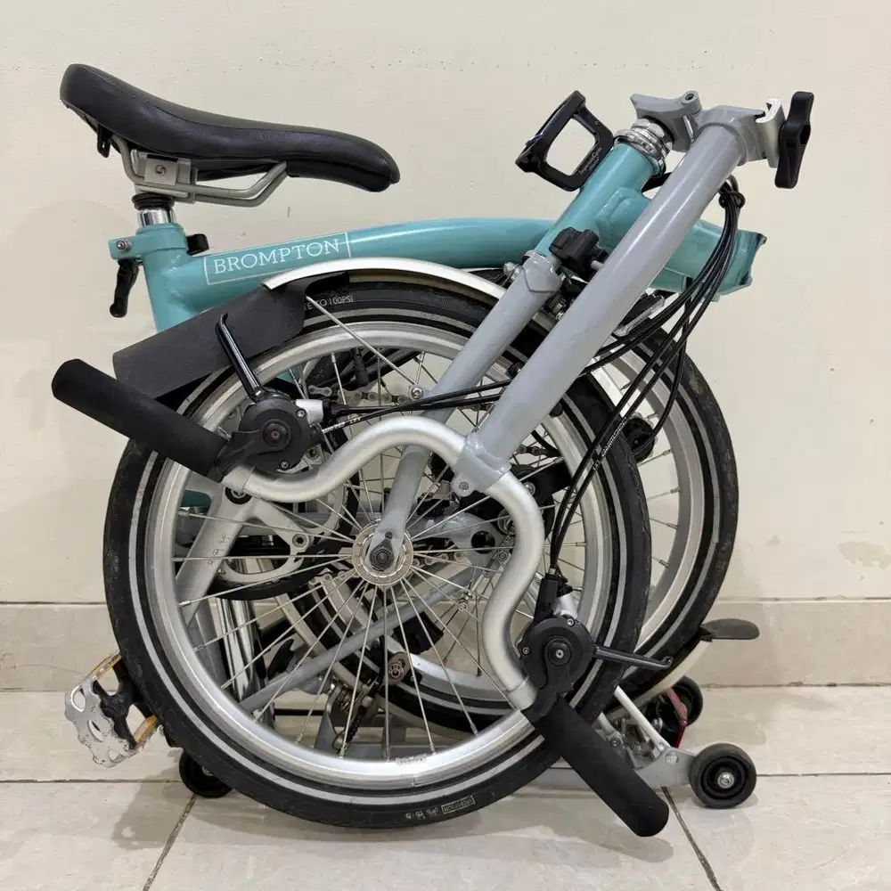BROMPTON M6R TURKISH GREEN GREY 2016 - ISTIMEWA