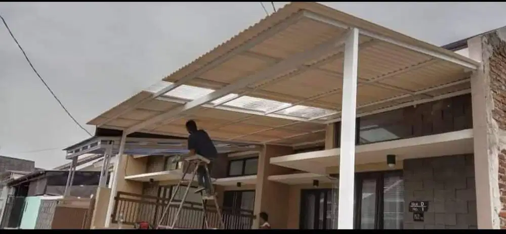 Kanopi alderon minimalis