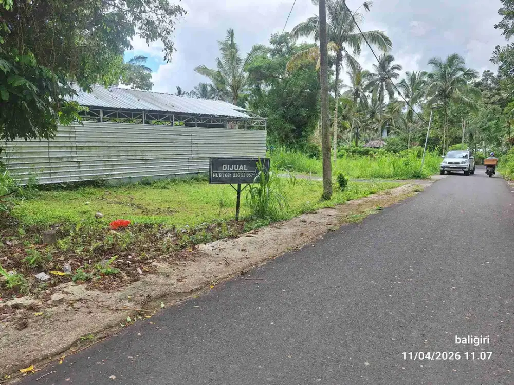 Tanah MURAH Siap Bangun  145 m² di Bali