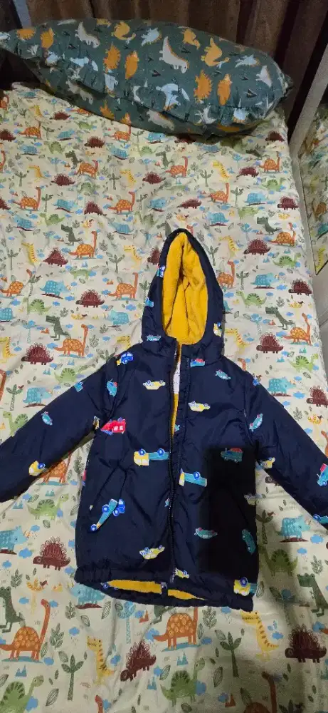 Jaket anak hodie mothercare 3 tahun musim dingin mothercare