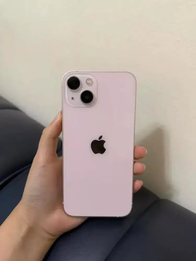 BH 97%!! iPhone 13 Pink 128GB iBox Mulus Fullset Ori
