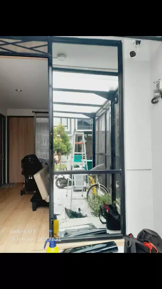 Striker kaca one way/striker kaca cermin