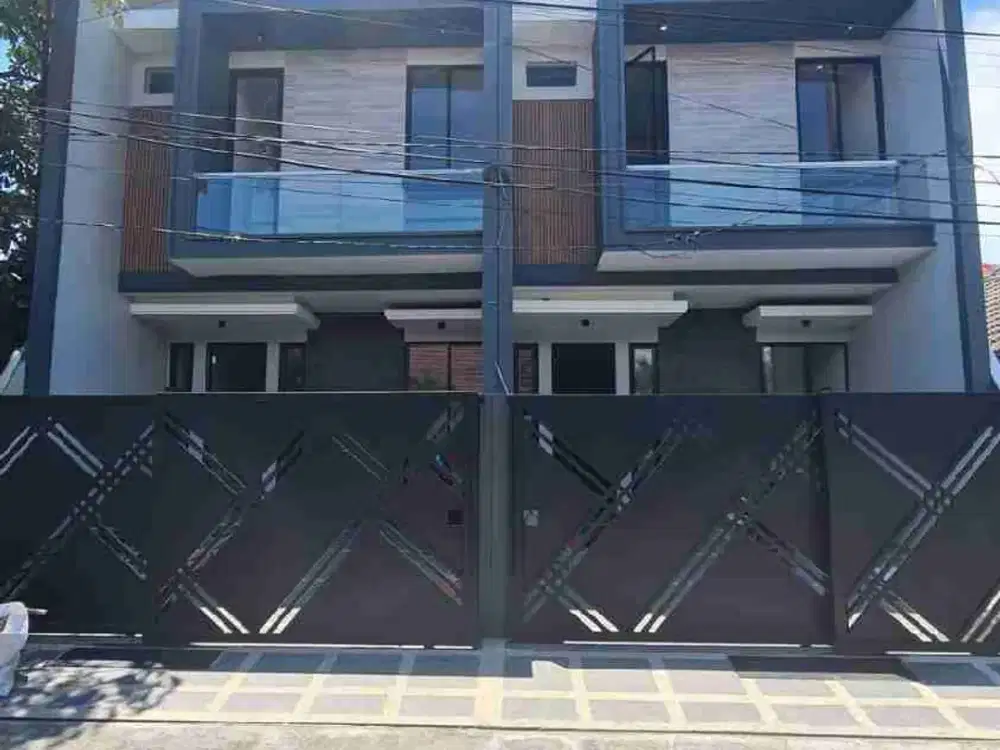 Dijual Rumah Manyar Tirtoyoso baru gress siap huni model modern minimalis