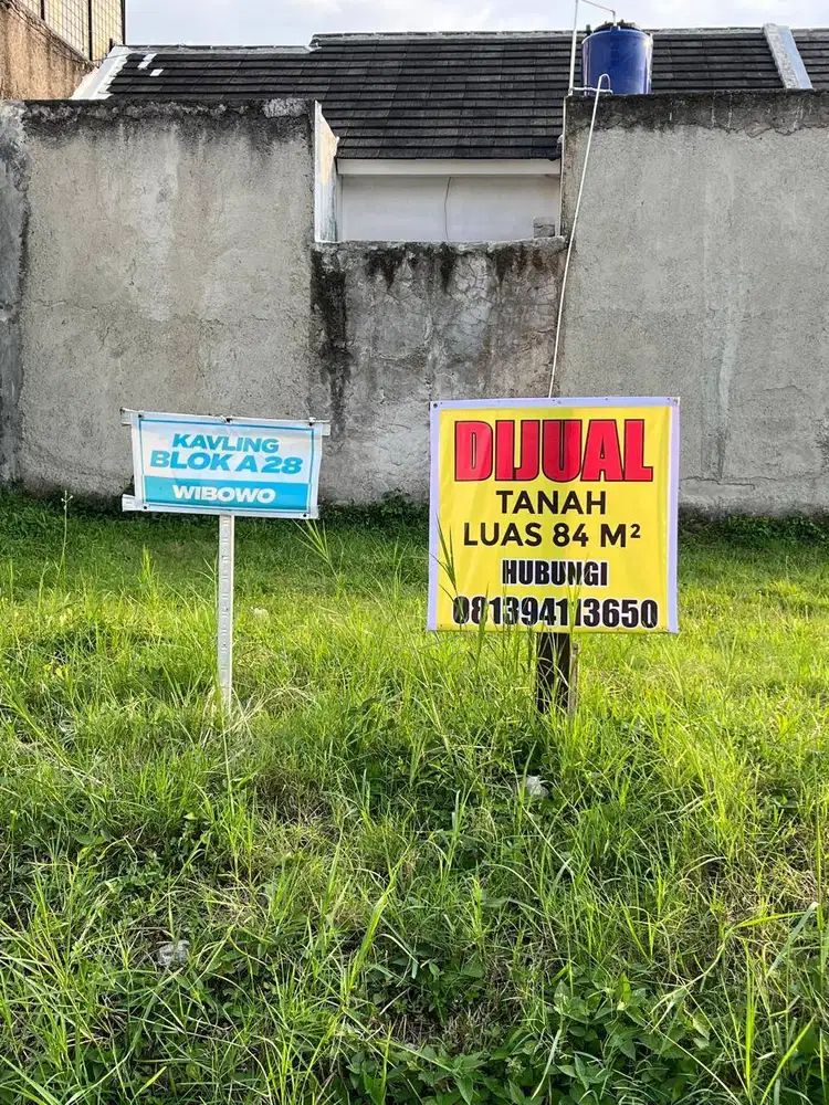 Jual Tanah 84m2