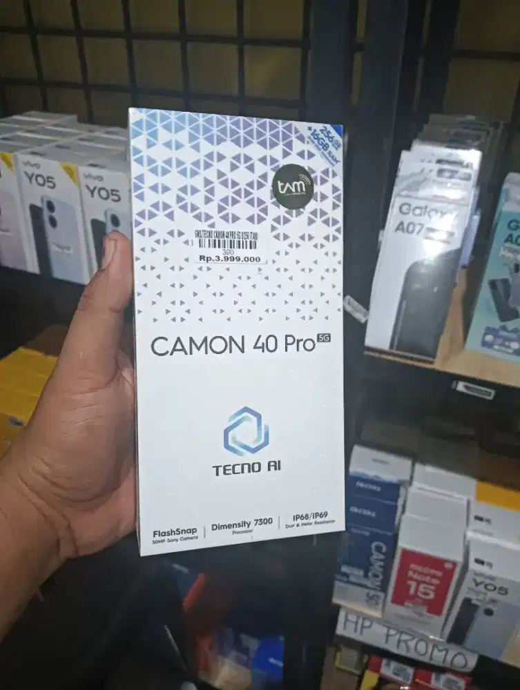 TECNO CAMON 40 PRO 5G 8/256 | ATLANTIS DAHSYAT