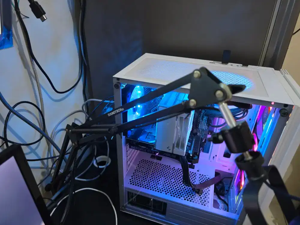 mic arm stand soundtech lite