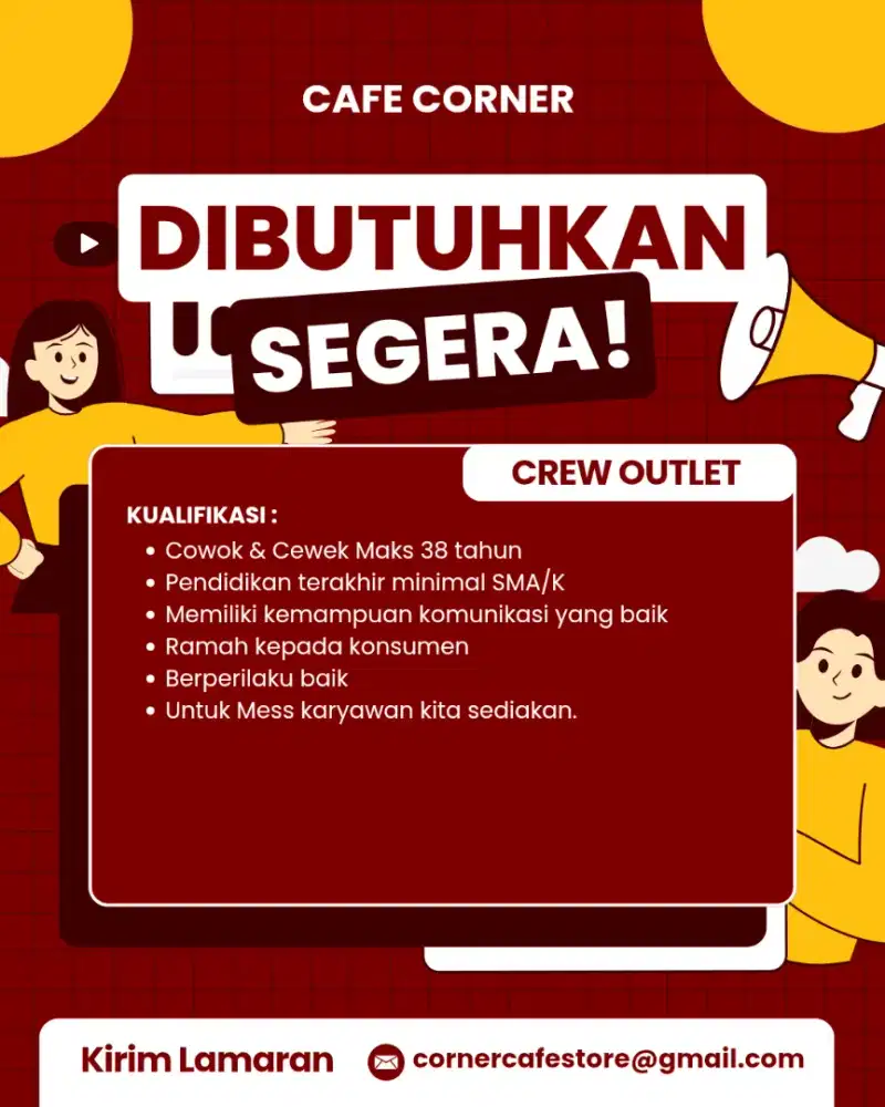 Lowongan Crew Outlet