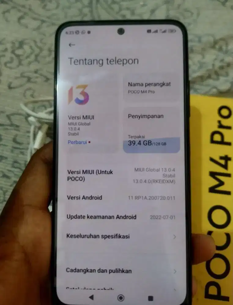 Jual cepat Poco M4 pro 6/128