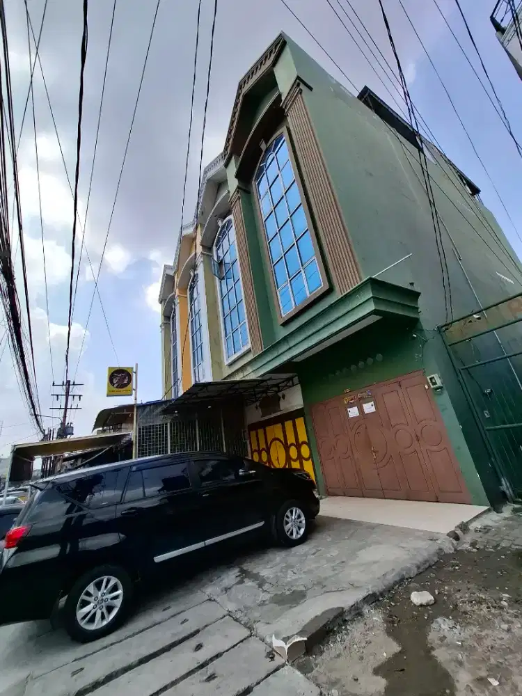 Dijual / Disewa Rumah Pinggir Jalan samping Pegadaian Denai Residend