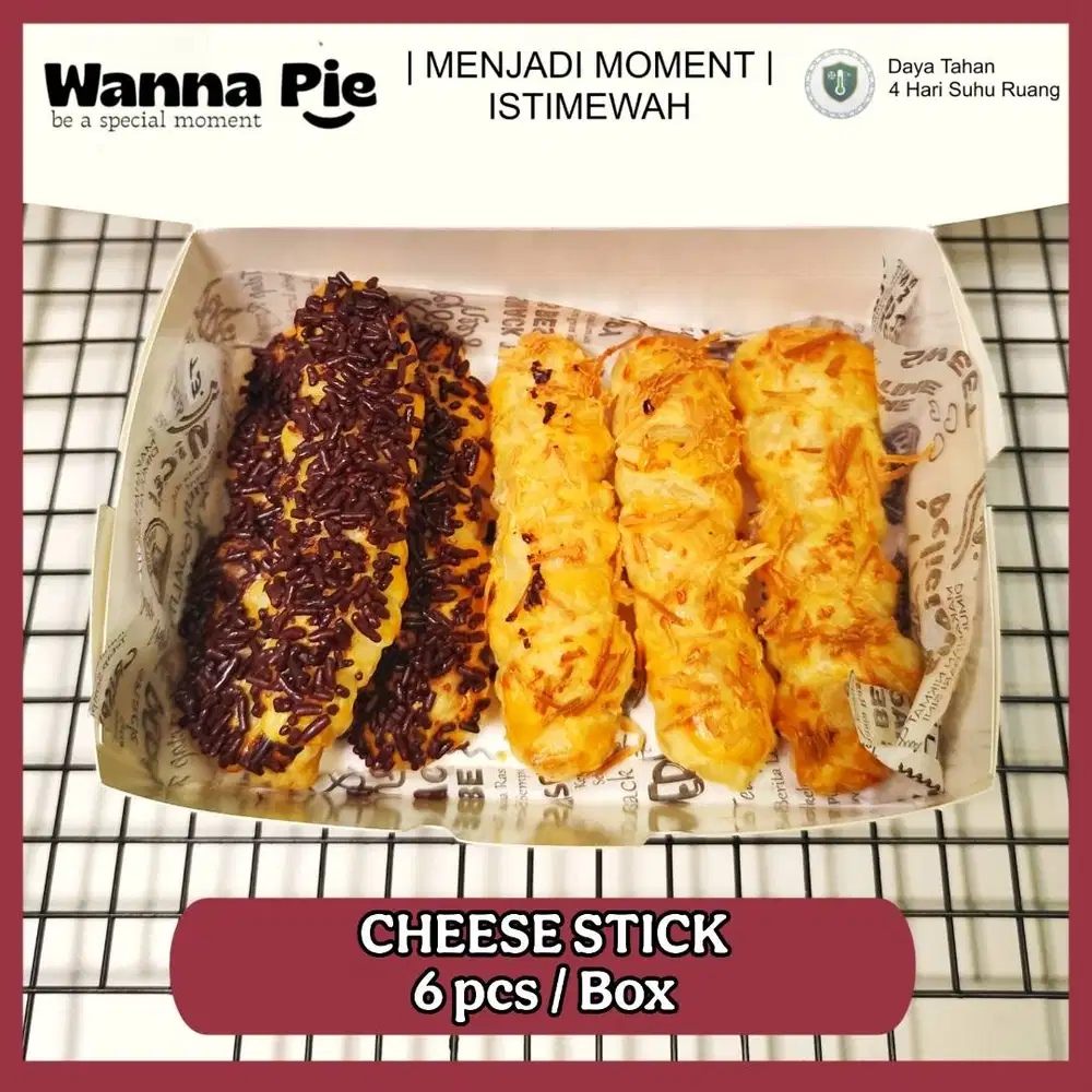 Cheese Stick Isi 6 Pcs - Fresh Siap kirim Se Surabaya