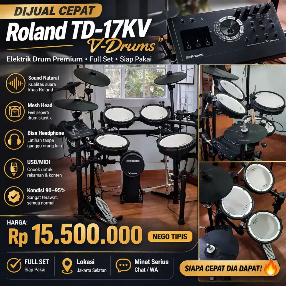Drum Elektrik Roland V Drum