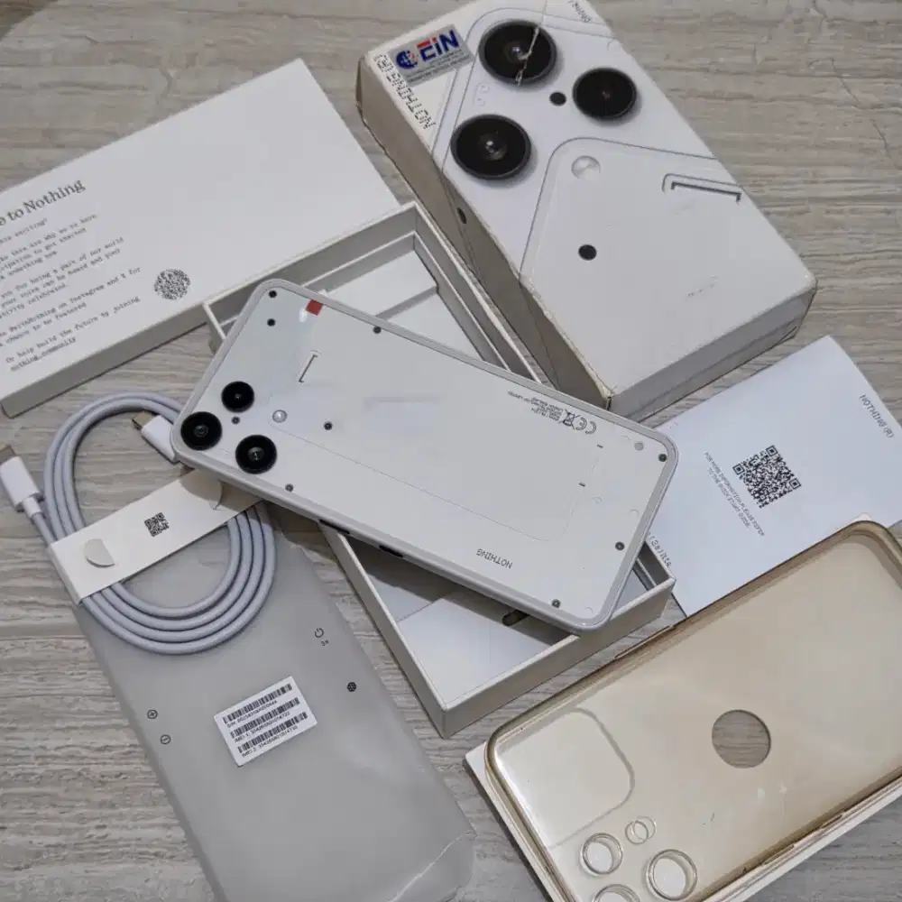 Nothing Phone 3A lite 5G 256GB Fullset Beacukai