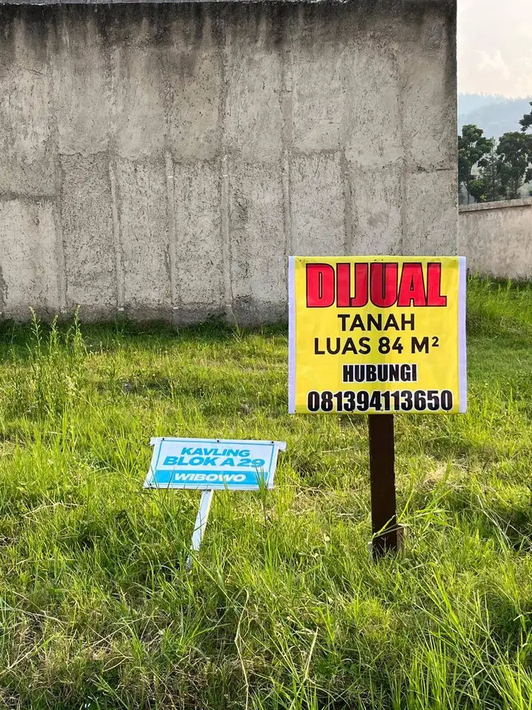 Jual Tanah 84m2