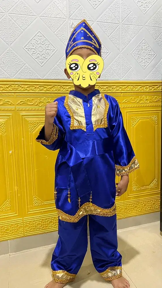 Baju anak2 adat padang/minang tk-sd