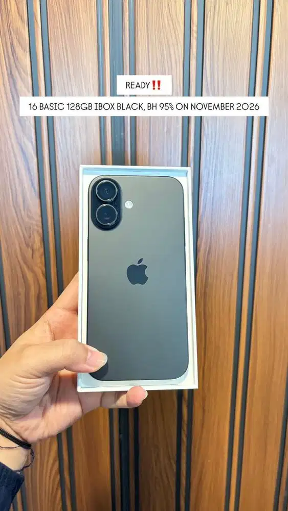 IPHONE 16 BASIC BLACK 128