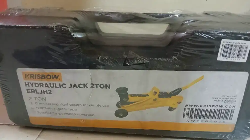 Jual hydraulic jack 2Ton krisbow