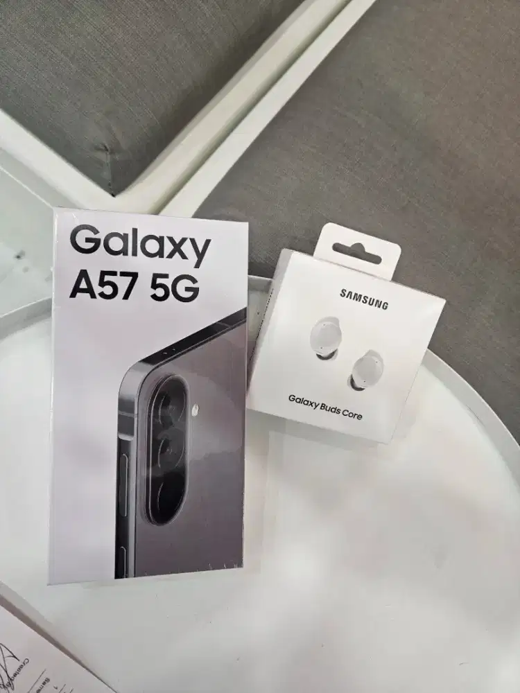 Samsung Galaxy A57 5G  Promo Bundling Free Galaxy Buds Core