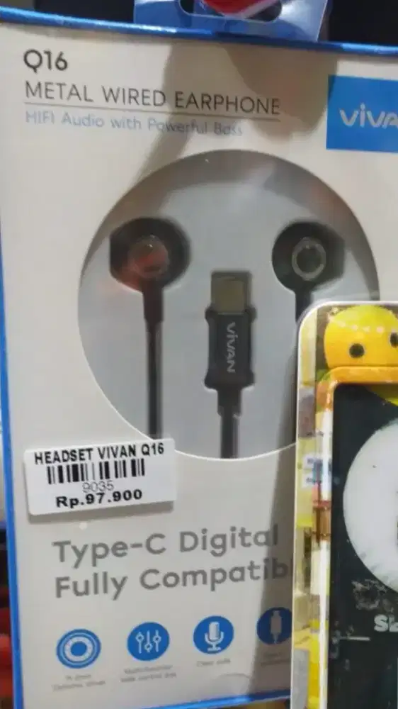 HEADSET VIVAN Q16 | ATLANTIS DAHSYAT