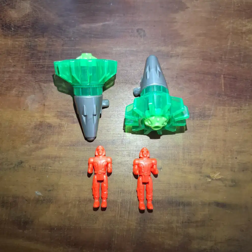 Super Rare Vintage Old Toys Teraformers By Galaxy Pilot & Rocket