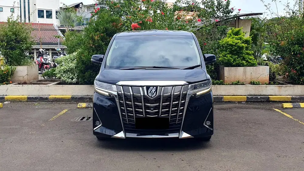 Toyota Alphard 2.5 G Pilot Seat AT Hitam NIK 2018 Record Garansi