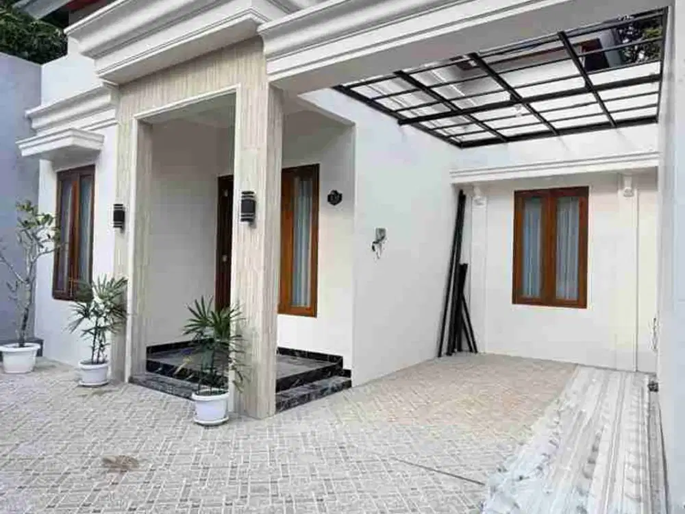 RUMAH MEWAH LIMASAN MODERN FURNISHED DALAM CLUSTER DI PUCANGAN JALAN KALIURANG KM 13