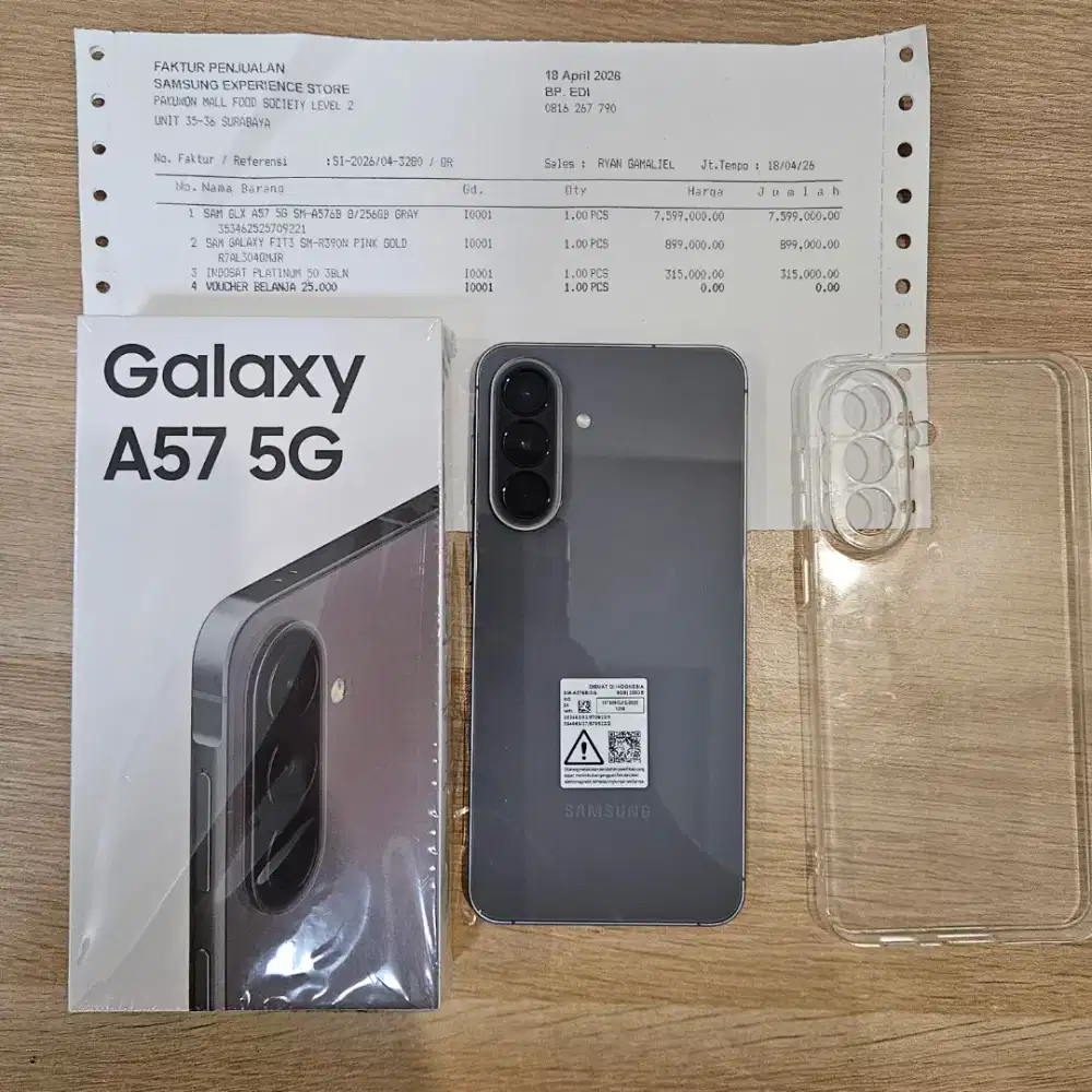SAMSUNG GALAXY A57 8/256GB GRAY Garansi Resmi Samsung