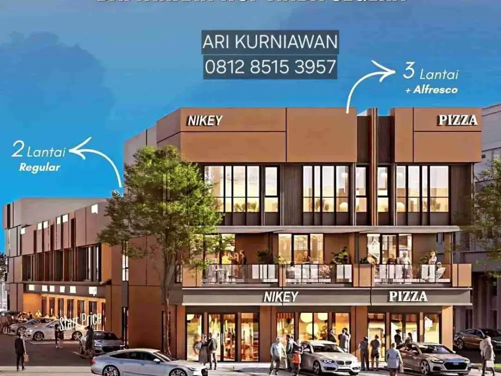 Ruko Pasadena Square South Cash Bertahap Developer 120X 10 Tahun Non Bi Checking