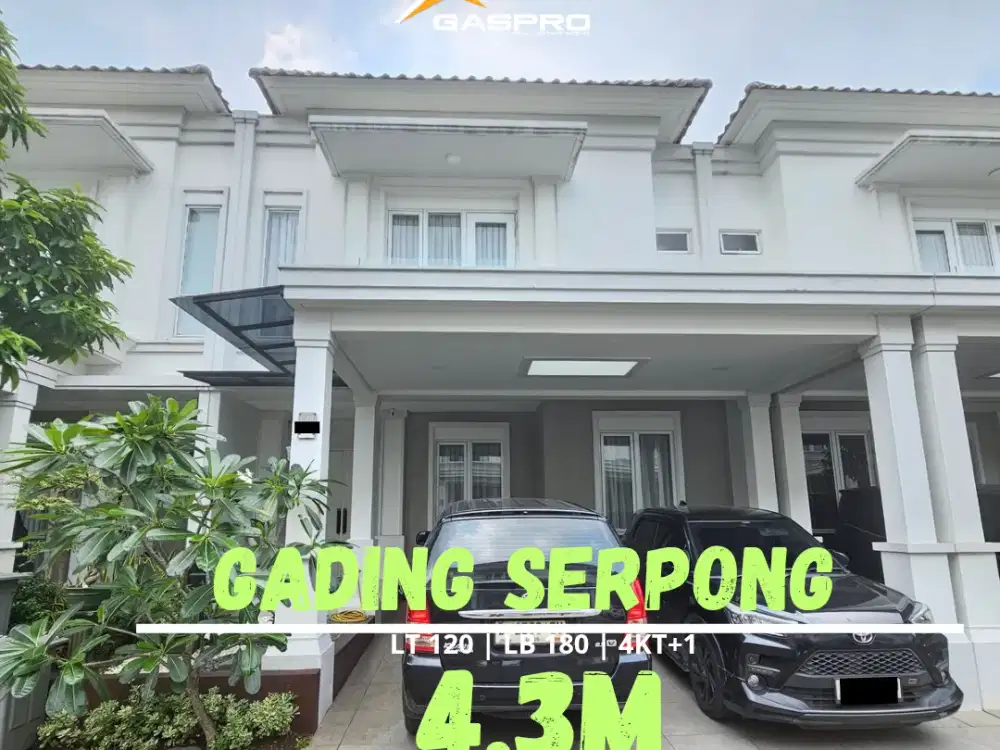 Dijual Cepat Rumah di Grand Pasadena Residences Type 8X15 Siap Huni murah banget!