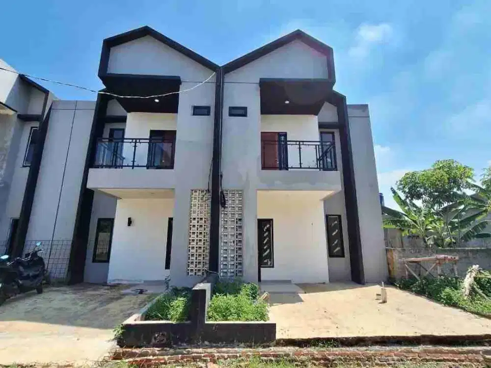 Rumah Murah 2 Lantai Siap Huni Konsep Modern Minimalis Dalam Cluster Nempel Serpong Dan Pamulang Di Buaran Tangsel