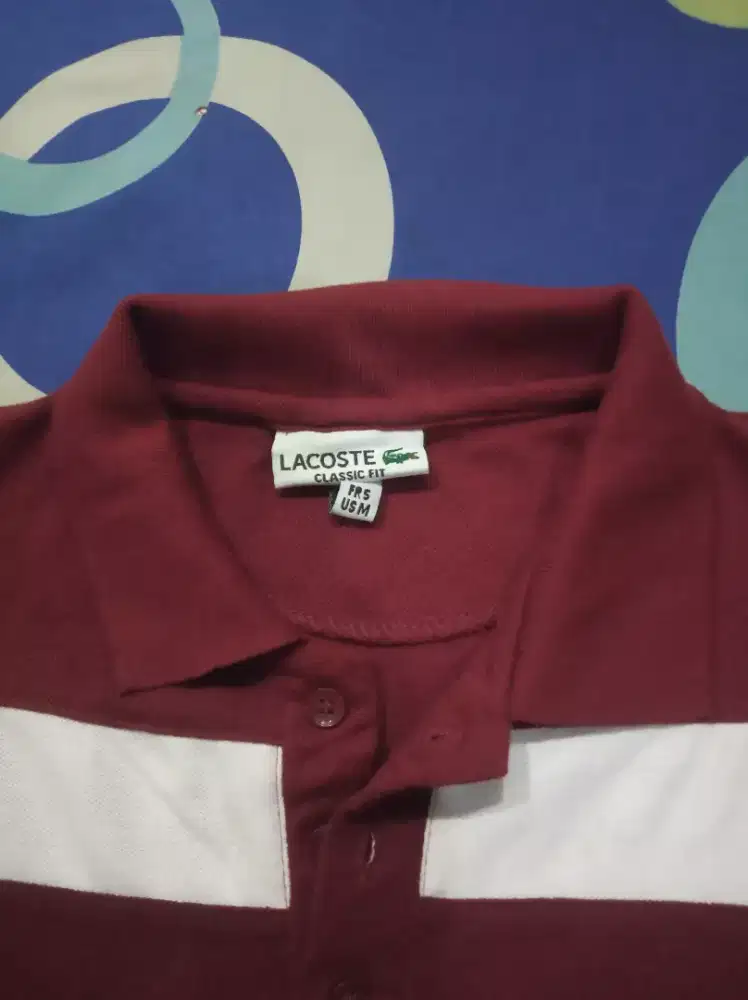 Kaos Polo Lacoste Classic Fit like new