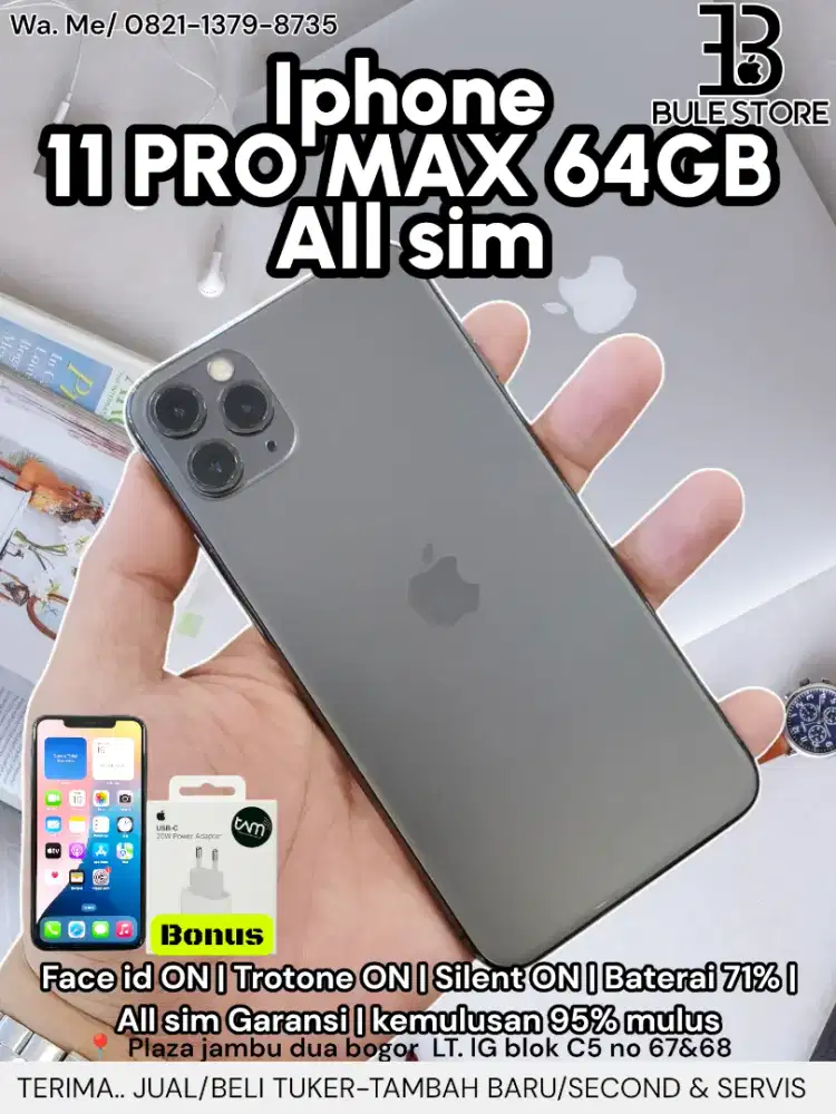 Iphone 11 pro max 64GB All sim