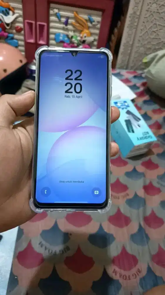 samsung a07 8/256gb fullset full orian