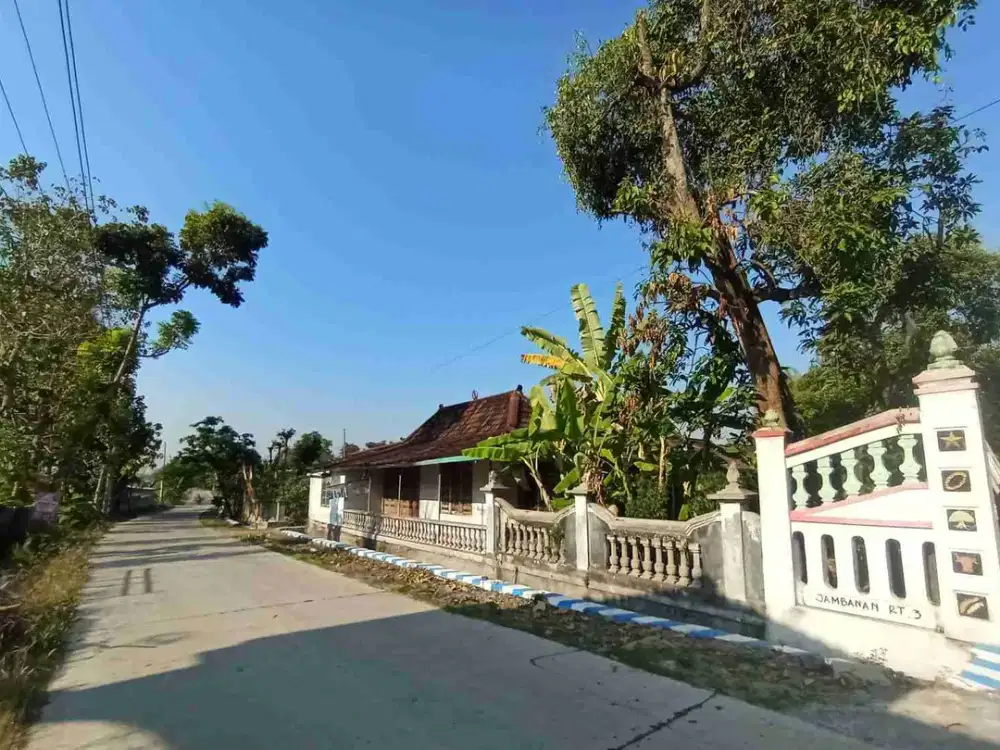 Tanah luas 205 SHM Bonus Rumah Sederhana Posis HOOK Mangku Jalan
