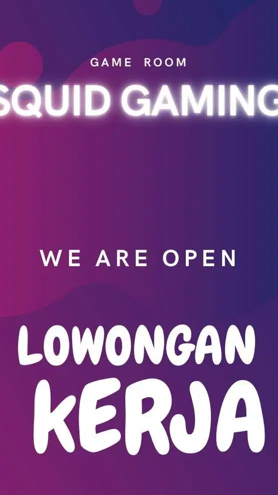 Dibutuhkan operator game