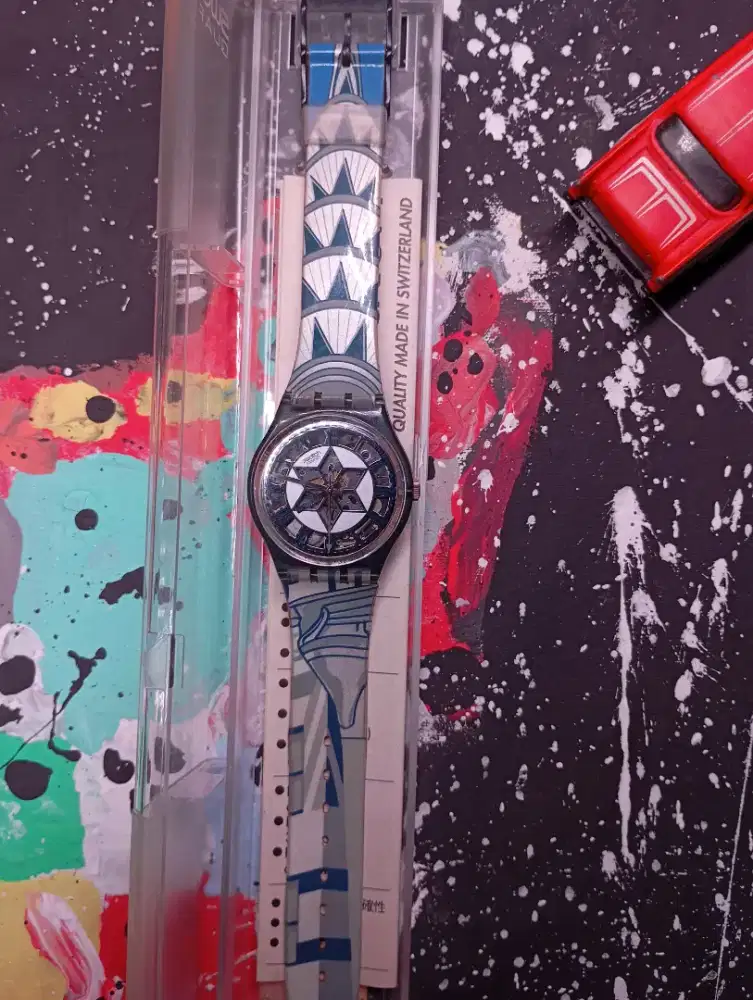 Jam tangan Swatch Gent Decoscraper GP109